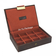 Custom Luxury Excellent Gift Jewelry Cufflinks Gift Packaging Display Storage Box